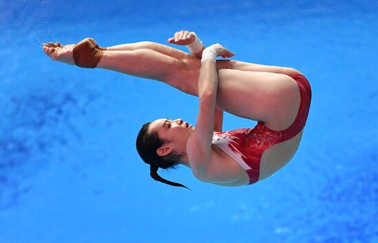 South Korea Aquatics Worlds Springboard Women