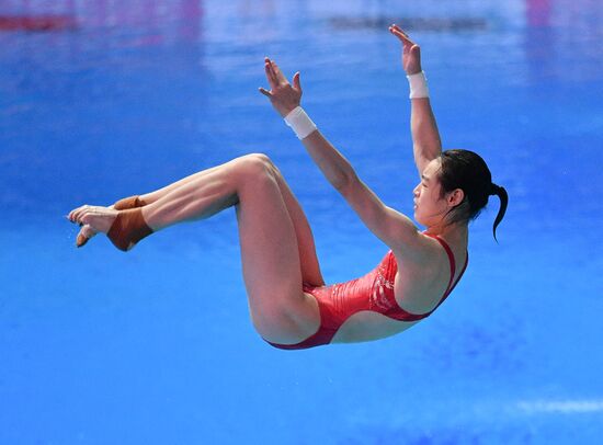 South Korea Aquatics Worlds Springboard Women