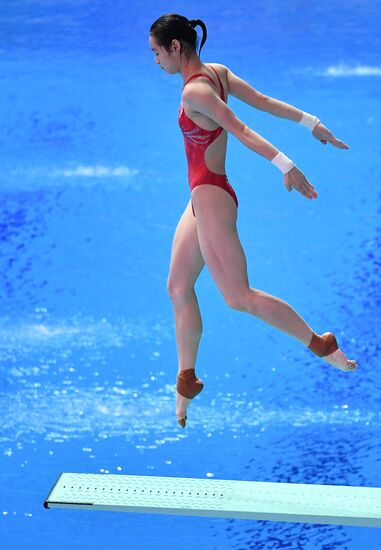 South Korea Aquatics Worlds Springboard Women