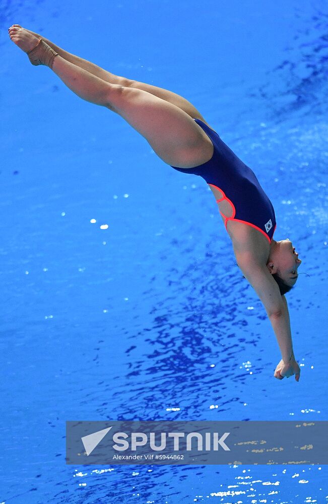 South Korea Aquatics Worlds Springboard Women