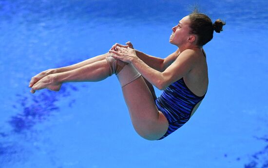 South Korea Aquatics Worlds Springboard Women