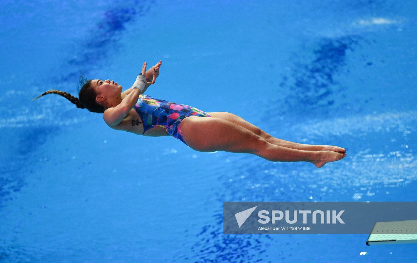 South Korea Aquatics Worlds Springboard Women