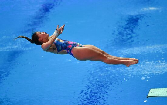 South Korea Aquatics Worlds Springboard Women