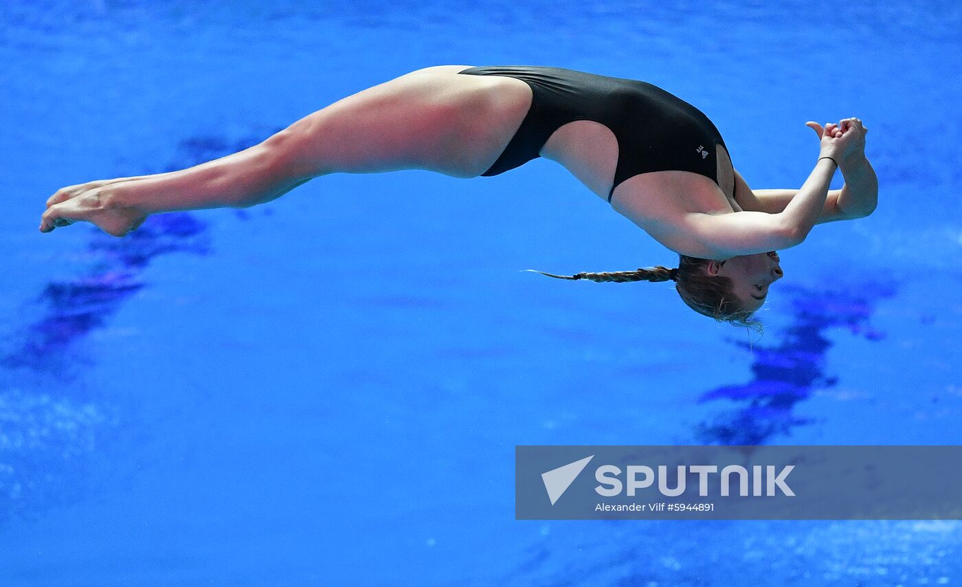 South Korea Aquatics Worlds Springboard Women