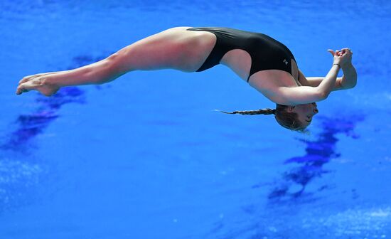 South Korea Aquatics Worlds Springboard Women