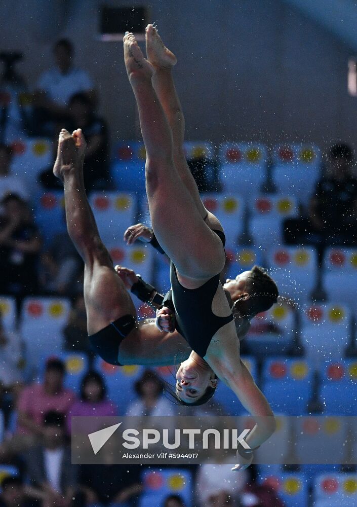 South Korea Aquatics Worlds Platform Synchro Mixed