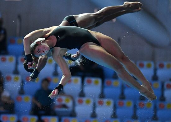 South Korea Aquatics Worlds Platform Synchro Mixed