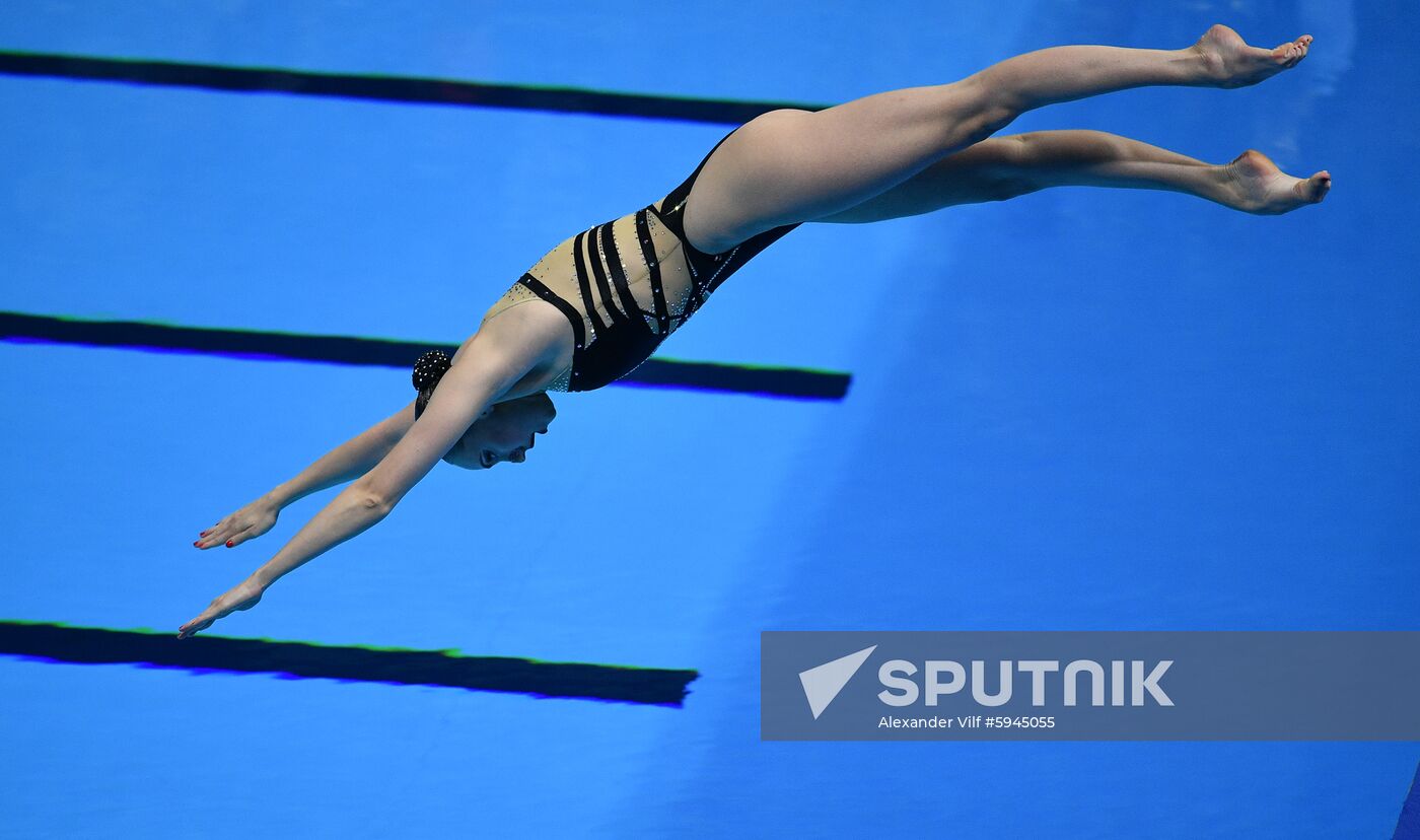 South Korea Aquatics Worlds Solo Technical Women