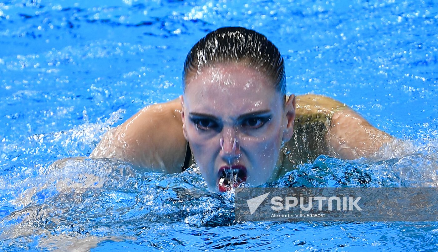 South Korea Aquatics Worlds Solo Technical Women