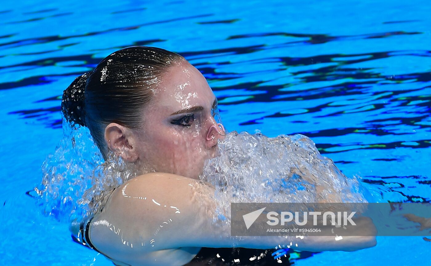 South Korea Aquatics Worlds Solo Technical Women