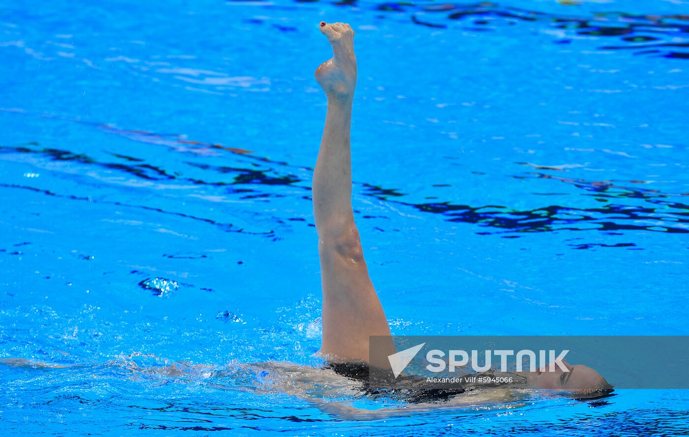 South Korea Aquatics Worlds Solo Technical Women