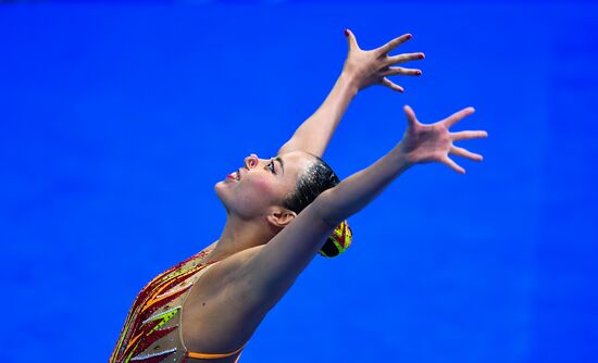 South Korea Aquatics Worlds Solo Technical Women
