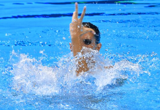 South Korea Aquatics Worlds Solo Technical Women