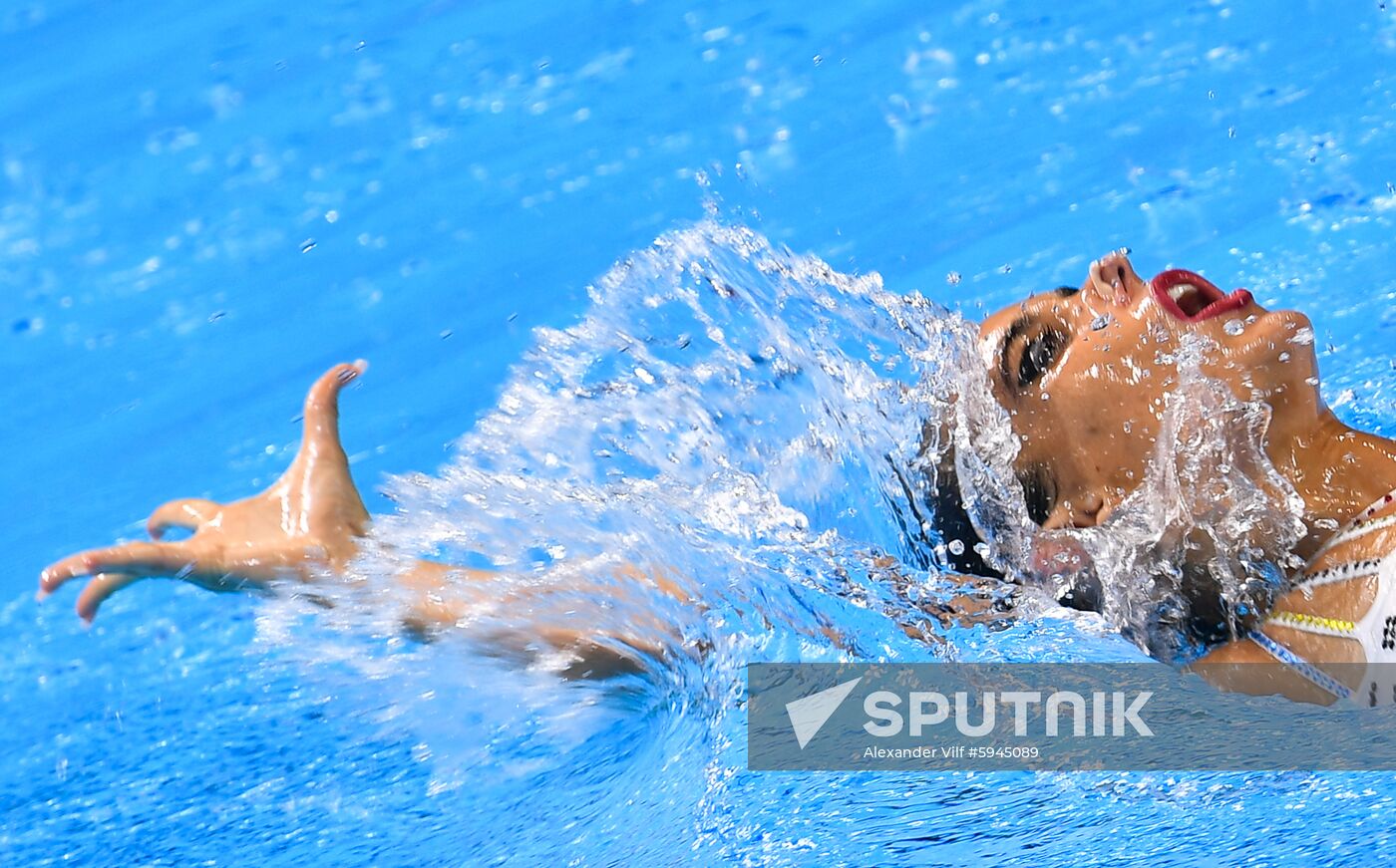 South Korea Aquatics Worlds Solo Technical Women