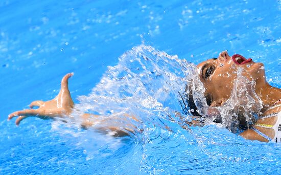 South Korea Aquatics Worlds Solo Technical Women