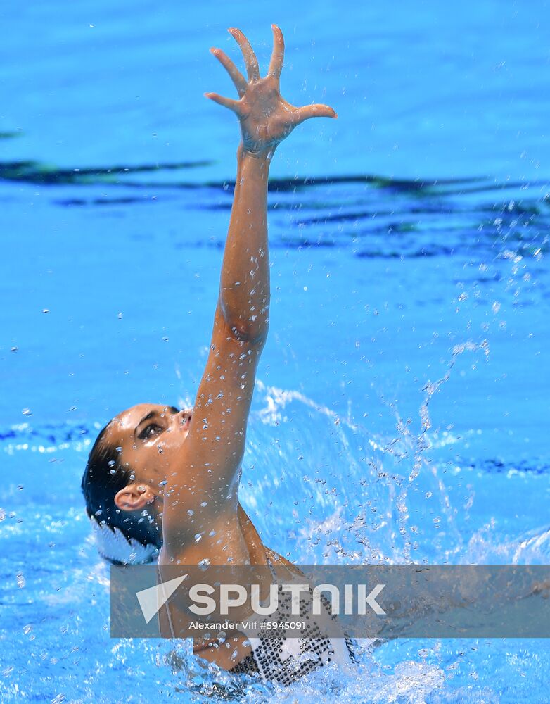 South Korea Aquatics Worlds Solo Technical Women