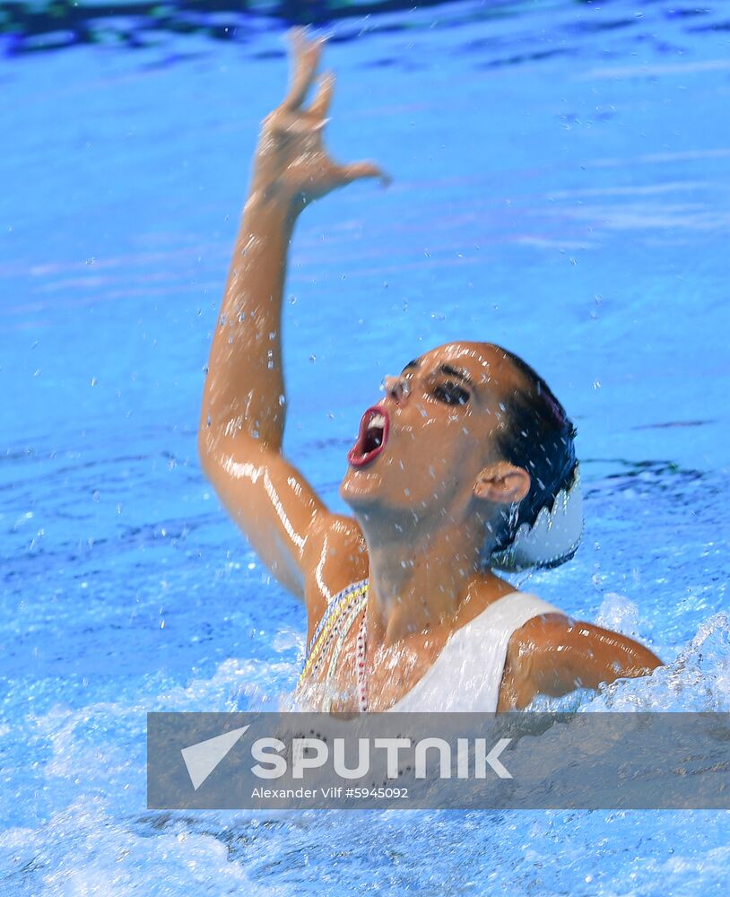 South Korea Aquatics Worlds Solo Technical Women