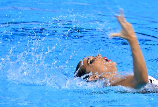 South Korea Aquatics Worlds Solo Technical Women