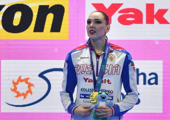 South Korea Aquatics Worlds Solo Technical Women