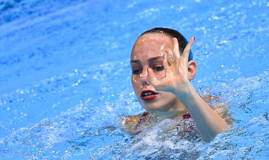 South Korea Aquatics Worlds Solo Technical Women