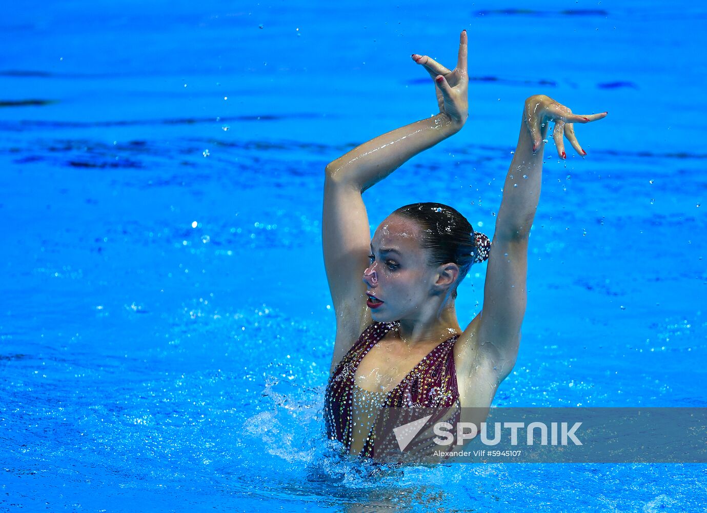 South Korea Aquatics Worlds Solo Technical Women