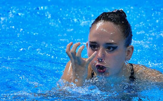 South Korea Aquatics Worlds Solo Technical Women