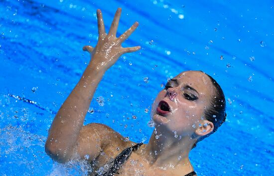 South Korea Aquatics Worlds Solo Technical Women