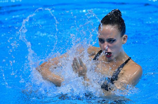 South Korea Aquatics Worlds Solo Technical Women