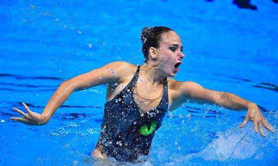 South Korea Aquatics Worlds Solo Technical Women