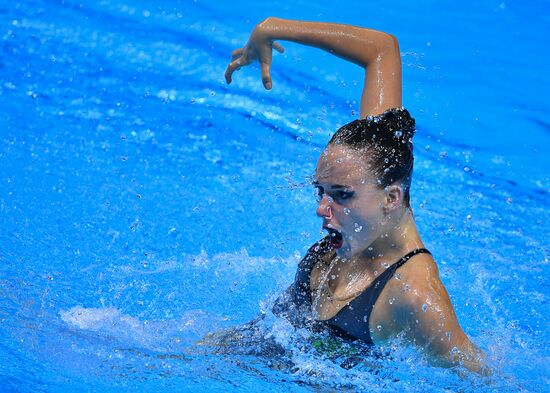 South Korea Aquatics Worlds Solo Technical Women