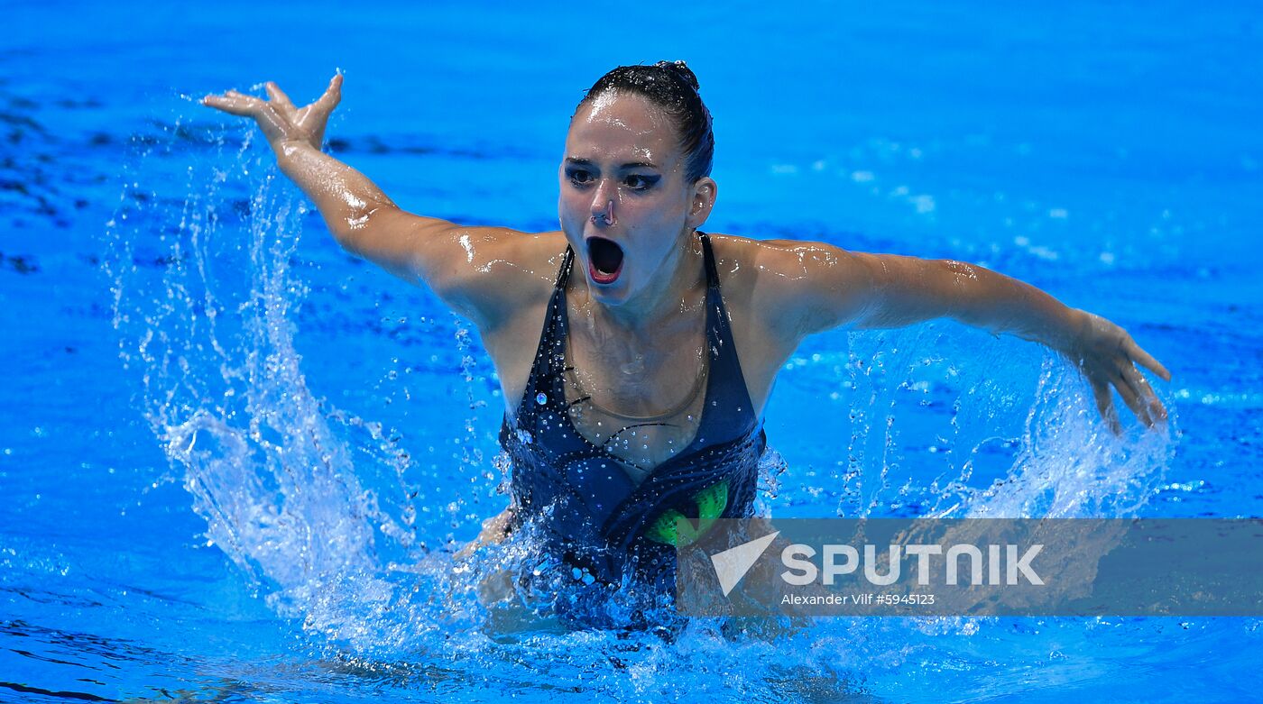 South Korea Aquatics Worlds Solo Technical Women