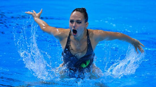 South Korea Aquatics Worlds Solo Technical Women