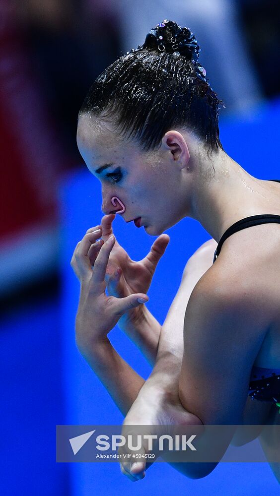 South Korea Aquatics Worlds Solo Technical Women