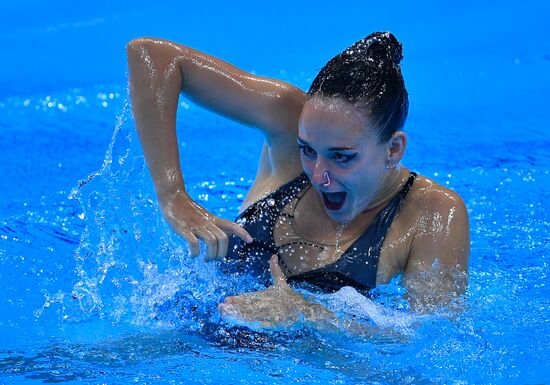 South Korea Aquatics Worlds Solo Technical Women