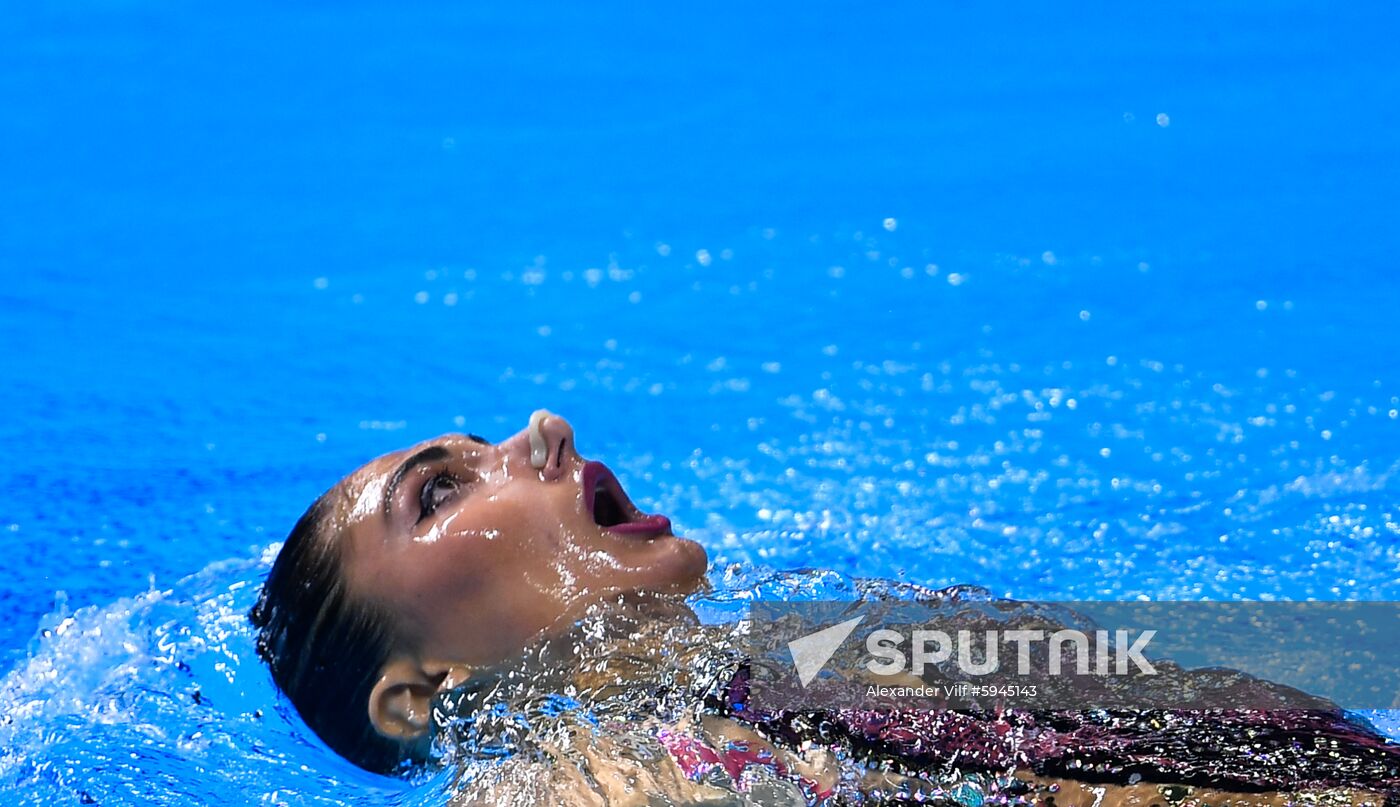 South Korea Aquatics Worlds Solo Technical Women