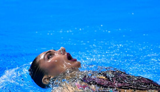 South Korea Aquatics Worlds Solo Technical Women