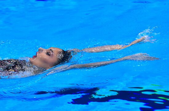 South Korea Aquatics Worlds Solo Technical Women