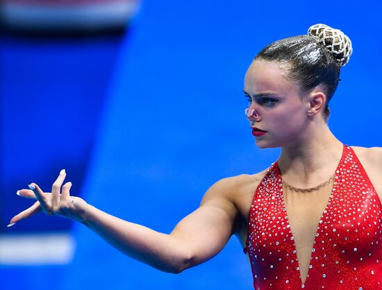 South Korea Aquatics Worlds Solo Technical Women