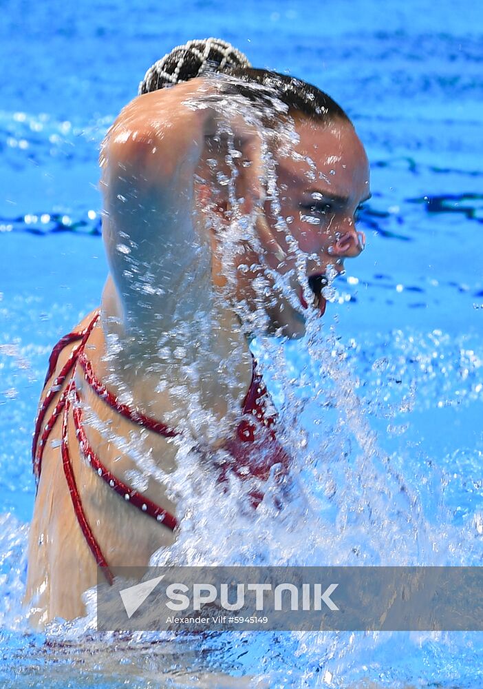 South Korea Aquatics Worlds Solo Technical Women