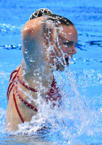 South Korea Aquatics Worlds Solo Technical Women