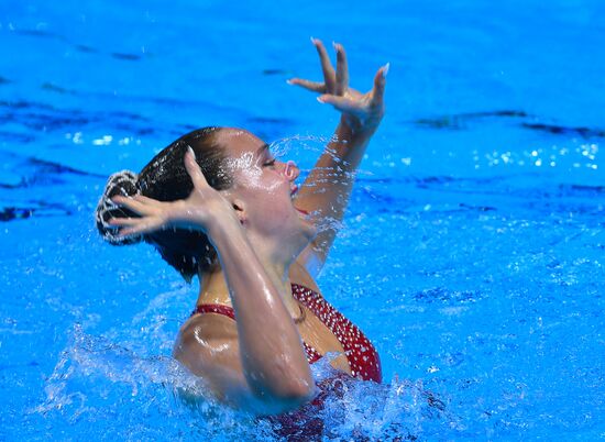 South Korea Aquatics Worlds Solo Technical Women