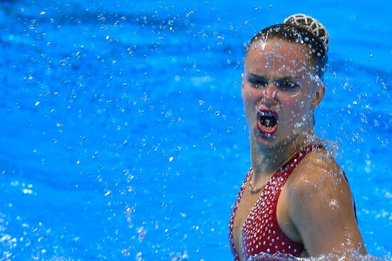 South Korea Aquatics Worlds Solo Technical Women