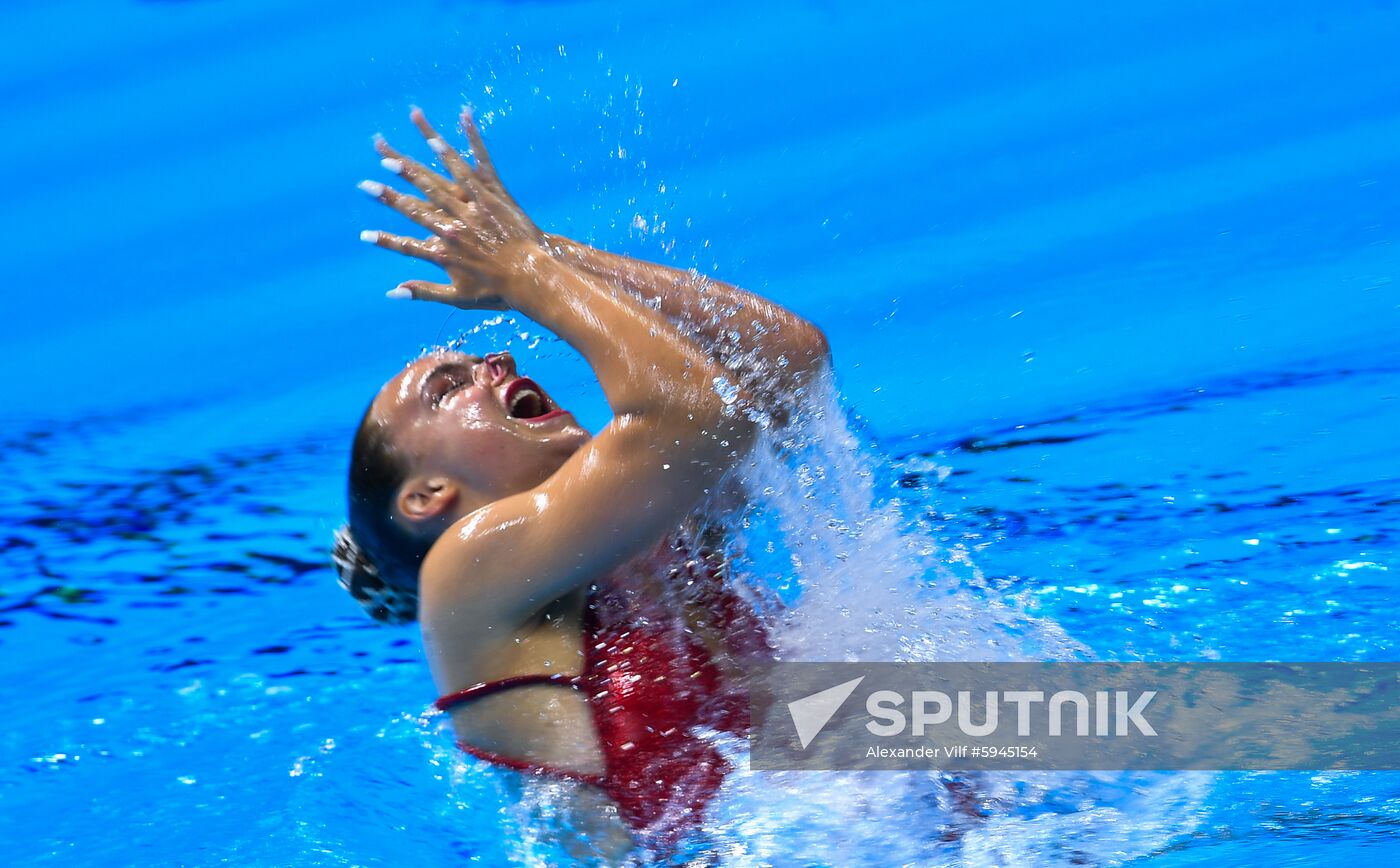 South Korea Aquatics Worlds Solo Technical Women