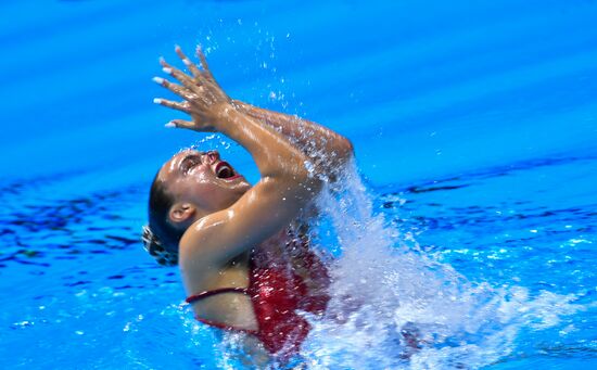 South Korea Aquatics Worlds Solo Technical Women