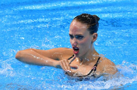 South Korea Aquatics Worlds Solo Technical Women