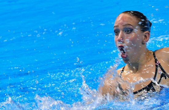 South Korea Aquatics Worlds Solo Technical Women