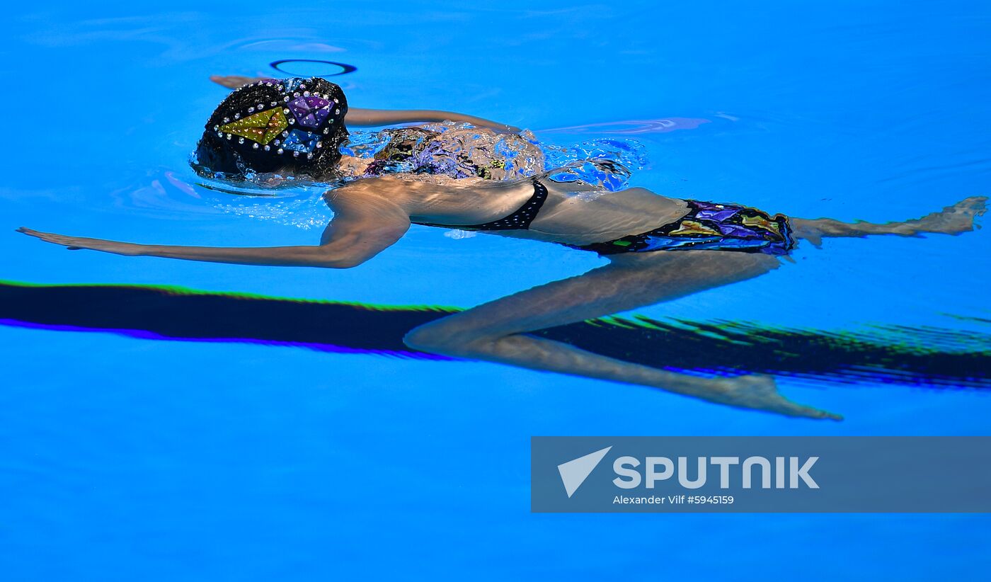 South Korea Aquatics Worlds Solo Technical Women