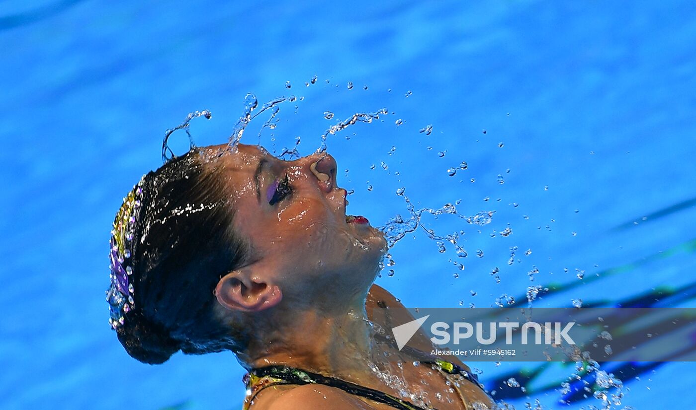 South Korea Aquatics Worlds Solo Technical Women