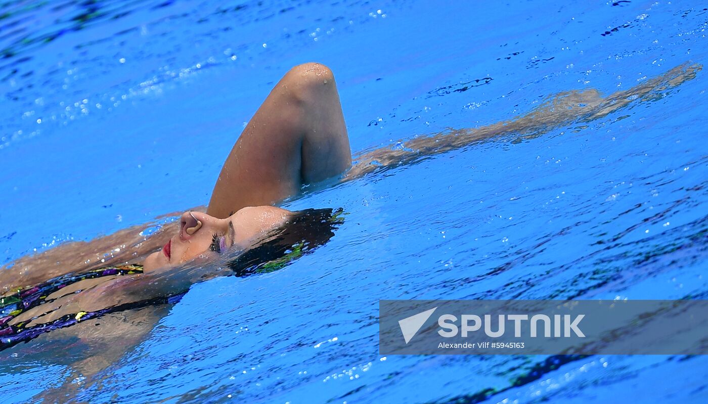 South Korea Aquatics Worlds Solo Technical Women