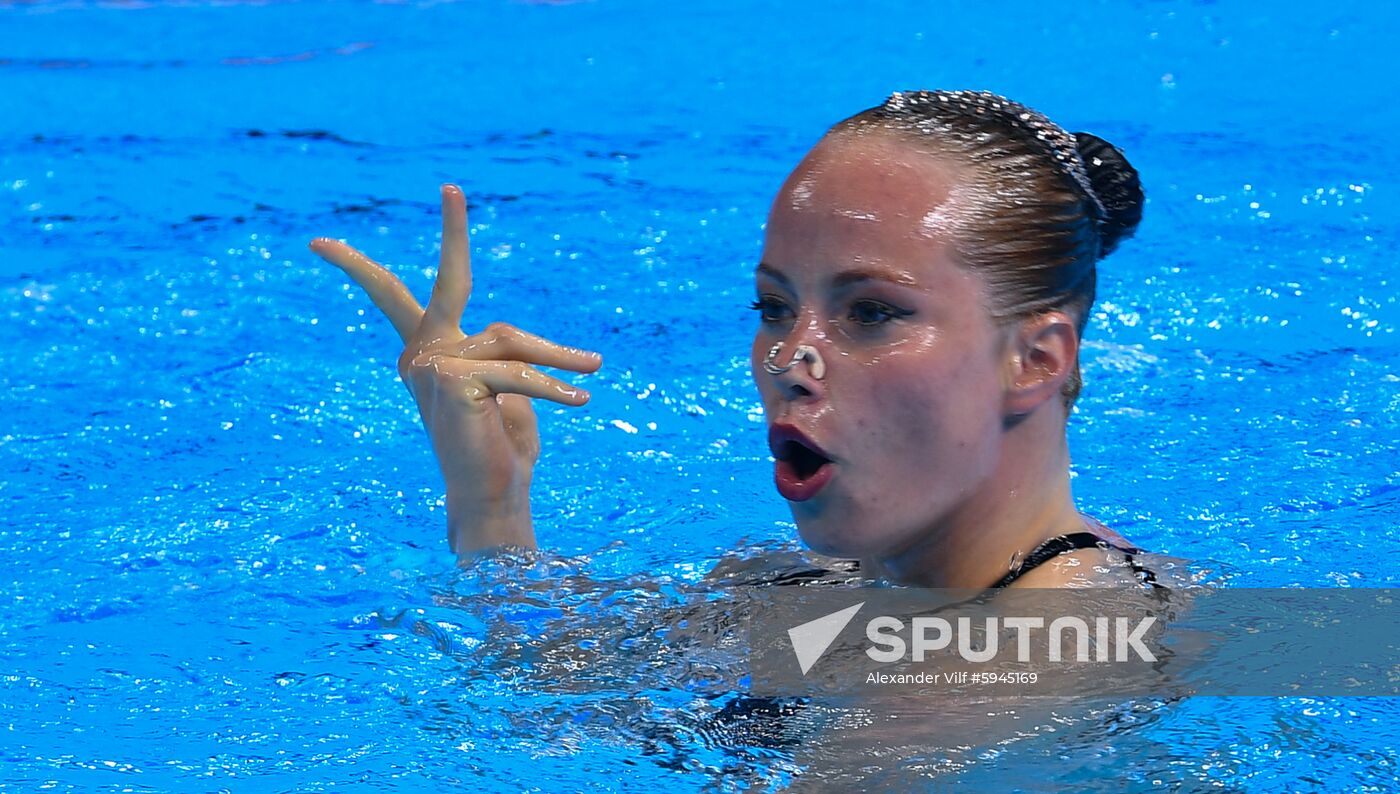 South Korea Aquatics Worlds Solo Technical Women